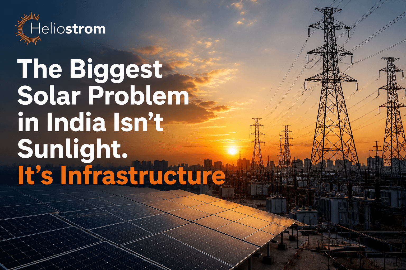 The Biggest Solar Problem in India Isn't Sunlight. It's Infrastructure