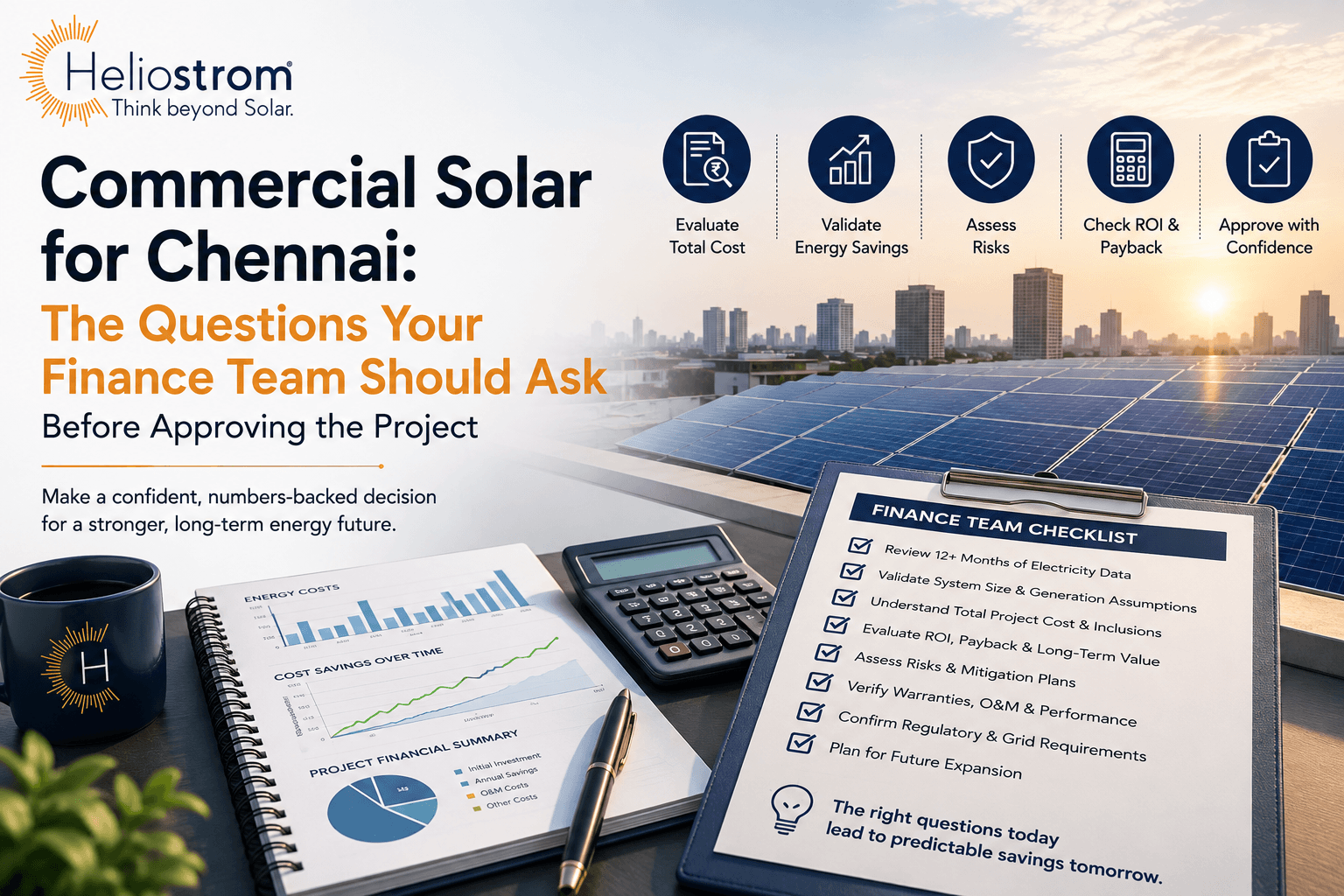 Commercial Solar for Chennai: The Questions Your Finance Team Should Ask Before Approving the Project