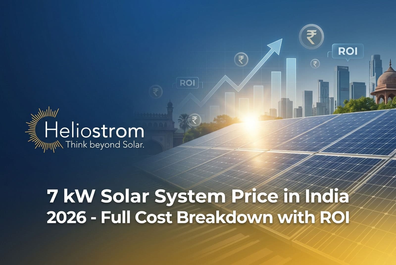 7kW Solar System Price in India 2026: Cost, Subsidy, Output & ROI