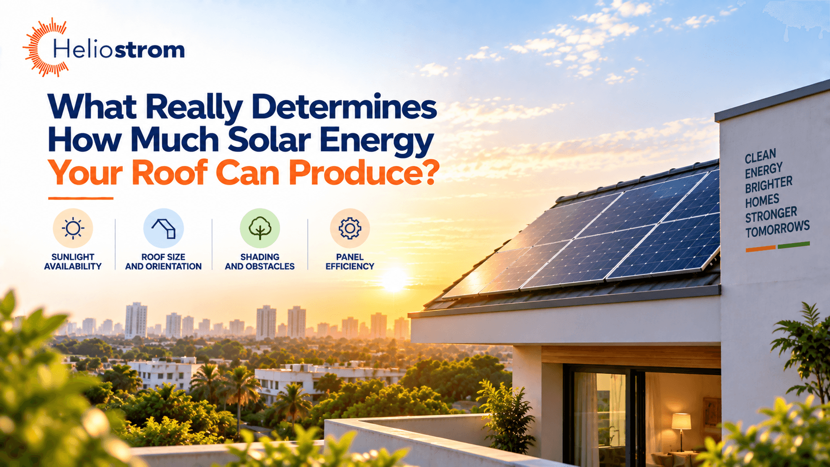 What Really Determines How Much Solar Energy Your Roof Can Produce?