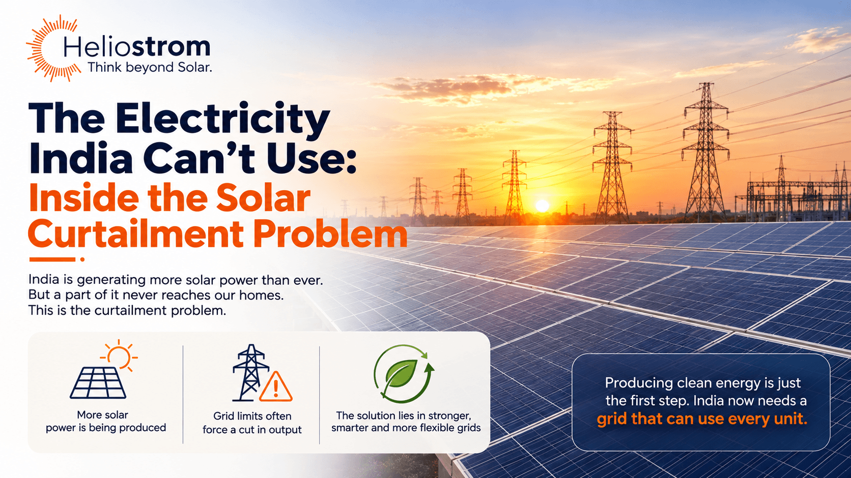 The Electricity India Can't Use: Inside the Solar Curtailment Problem