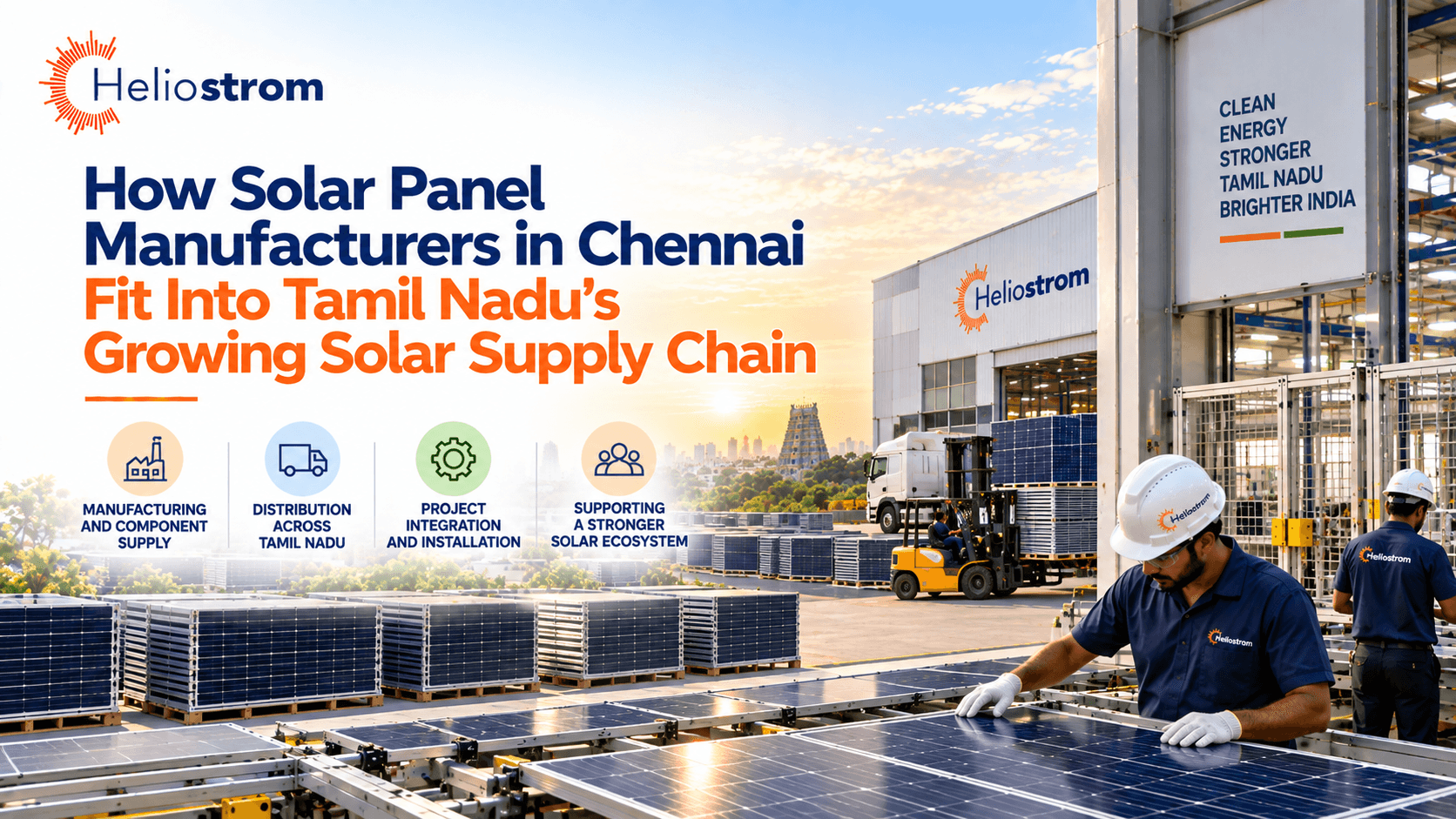 How Solar Panel Manufacturers in Chennai Fit Into Tamil Nadu's Growing Solar Supply Chain